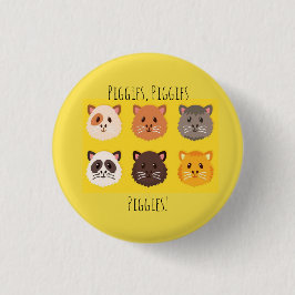 Piggies, Piggies, Piggies! Ronde Button 3,2 Cm