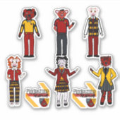 Pigglestone Academy Class Stickers (Voorkant)