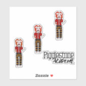 Pigglestone Academy Klasse Varken 4 Sticker (Vel)