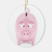 Piggy bank keramisch ornament (Links)