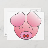PIGGY BRIEFKAART (Voorkant / Achterkant)