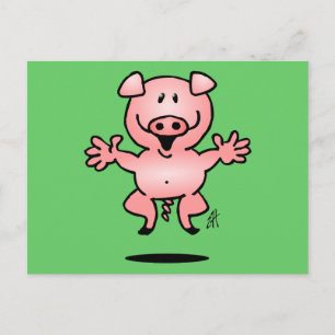 Piggy Briefkaart