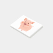 Piggy Cute Post-it® Notes (Schuin)