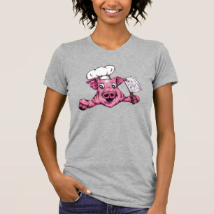 Piggy De Hamicidale Maniak Grappige Kok Varken Car T-shirt