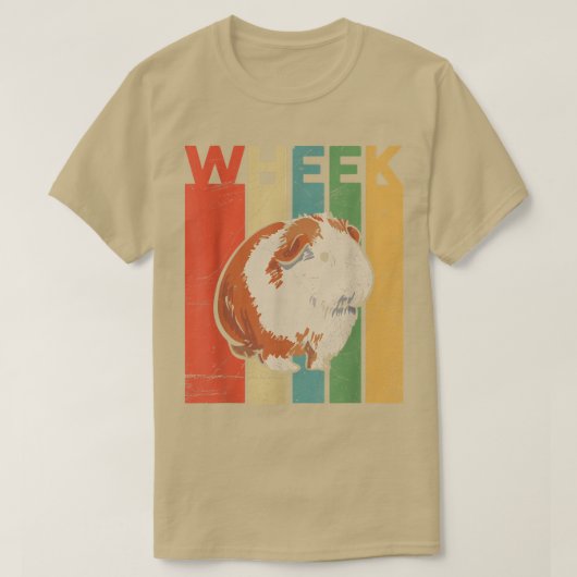 Piggy Design for a Guinea Pig nerd T-Shirt (Design devant)