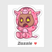 Piggy Dress-up sticker  (Feuille)