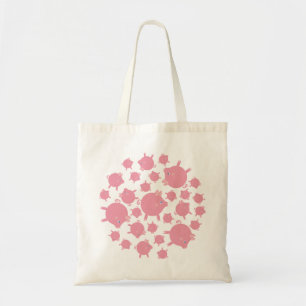 Piggy Explosion Budget Canvas tas