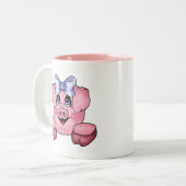 Piggy Face Mok (Voorkant links)