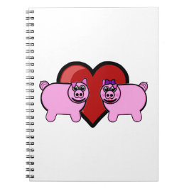 Piggy Love Notitieboek