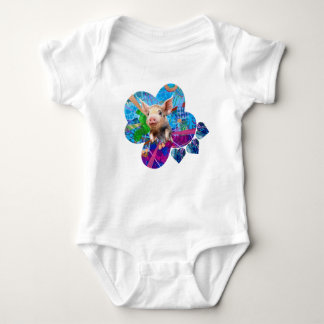 Piggy Loves Me Baby Body Suit Romper