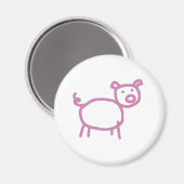 Piggy Magneet (Voorkant / Achterkant)