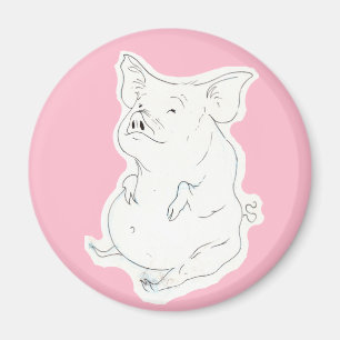 Piggy Porker Gros Magnet