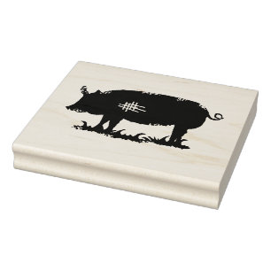 Piggy Rubberstempel