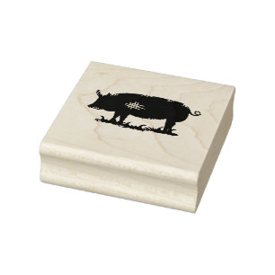 Piggy Rubberstempel