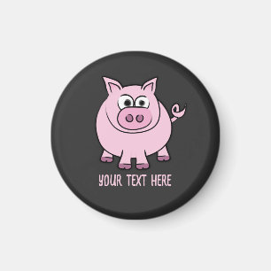 Piggy Throw Magneet