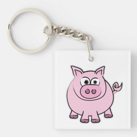 Piggy Throw Sleutelhanger (voorkant)