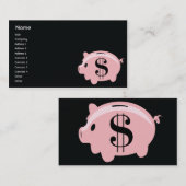 Piggybank - Zakelijk Visitekaartje (Voorkant / Achterkant)