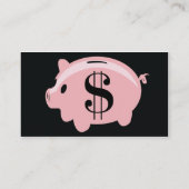 Piggybank - Zakelijk Visitekaartje (Achterkant)