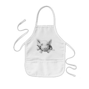 Piglet Apron Kinder Schort