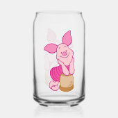 Piglet Can Glass Blikvorm Glas (Achterkant)