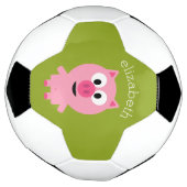 Piglet de ferme mignonne - Rose et Lime vert (Tourné)