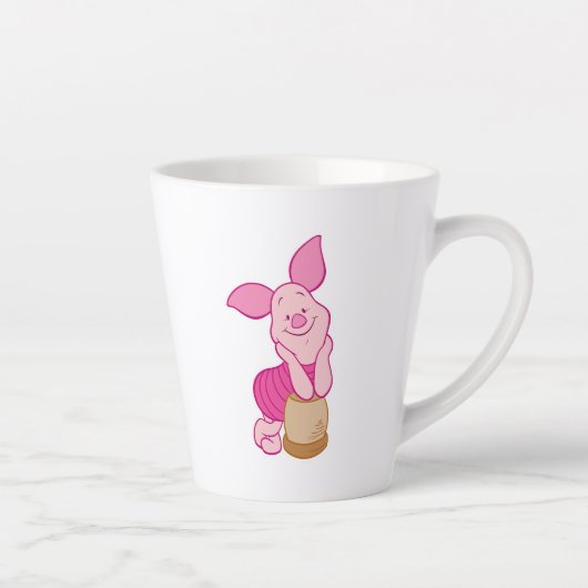 Piglet Latte Mug Latte Mok (Rechts)