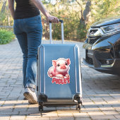 PIGLET - STICKER DE NURSERIE (Valise Insitu)