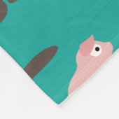 Piglets Fleece Blanket (Hoek)
