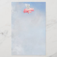Piglets volants avec leur mère Papeterie