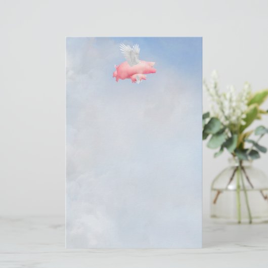 Piglets volants avec leur mère Papeterie (Debout devant)