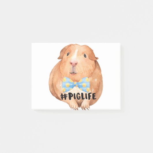 #piglife Guinee Pig Post-it® Notes (Voorkant)
