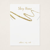 Pignon or brillant, carte d'affichage du collier (Devant)