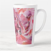 Pignons d'Alaska Mug latte floral (Droite)