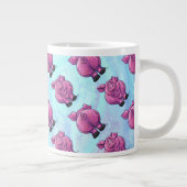 Pigpatroon hoofden en rails jumbo mok (Rechts)