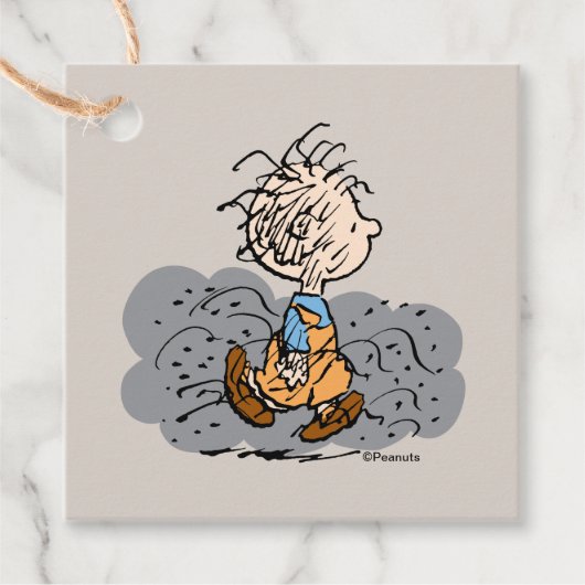 Pigpen Walking Cloud Bedankjes Labels (Voorkant)