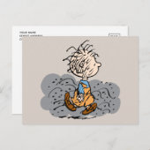 Pigpen Walking Cloud Briefkaart (Voorkant / Achterkant)