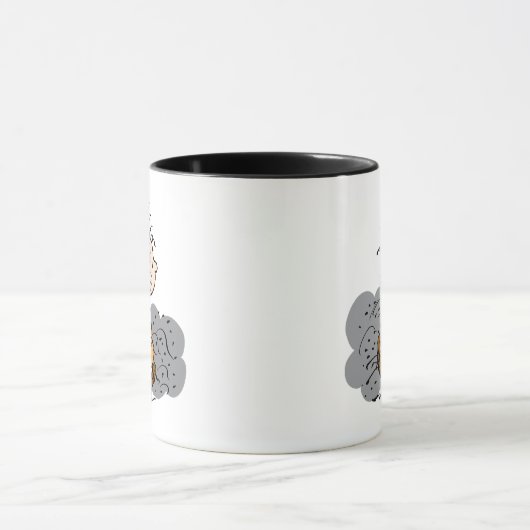 Pigpen Walking Cloud Mok (Midden)