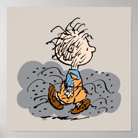 Pigpen Walking Cloud Poster (Voorkant)