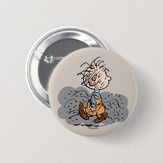 Pigpen Walking Cloud Ronde Button 5,7 Cm (Voorkant /achterkant)