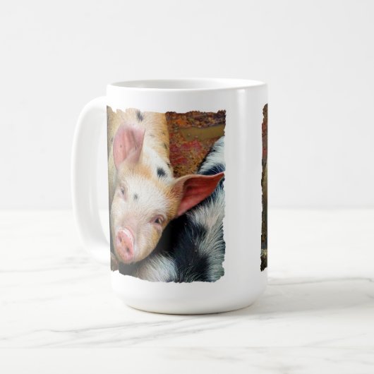 PIGS CAFÉ MUG (Devant gauche)