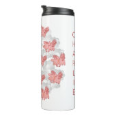 Pigs Fly aangepaste naam tumbler Thermosbeker (Geroteerd rechts)