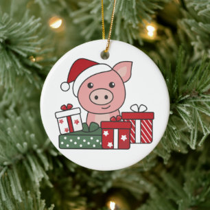 Pigs keramische orn keramisch ornament