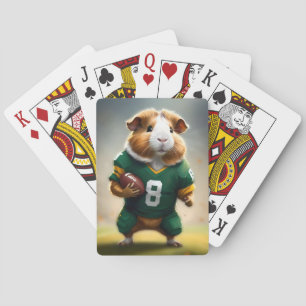 Pigskin Prodigy: De Cavia-Quarterback, Pokerkaarten