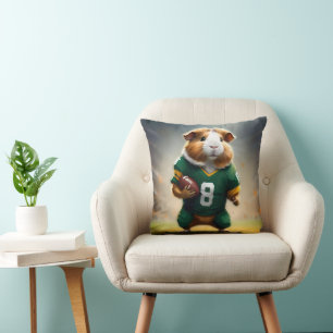 Pigskin Prodigy: de Quarterback van het cavia, Kussen