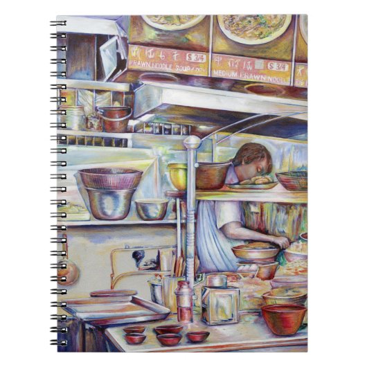 Pigtail Soup, Singapore Notitieboek (Voorkant)