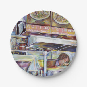 Pigtail Soup, Singapore Papieren Bordje