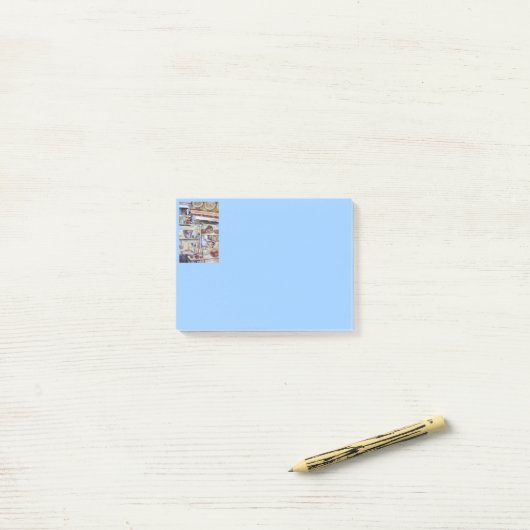 Pigtail Soup, Singapore Post-it® Notes (Op bureau)