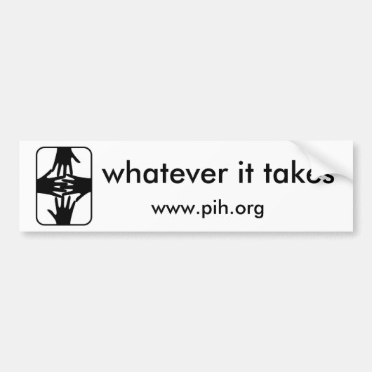 PIH-Bumpersticker Bumpersticker (Voorkant)