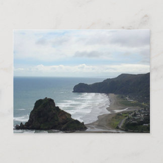 Piha Beach 4 Briefkaart