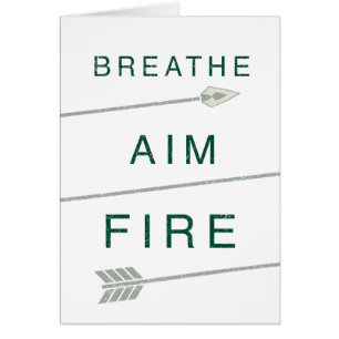 Pijl Aim-brand doorbreken